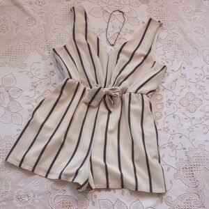 Lily Rose Sleeveless Romper